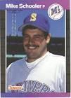 Mike Schooler #637 Baseball Cards 1989 Donruss