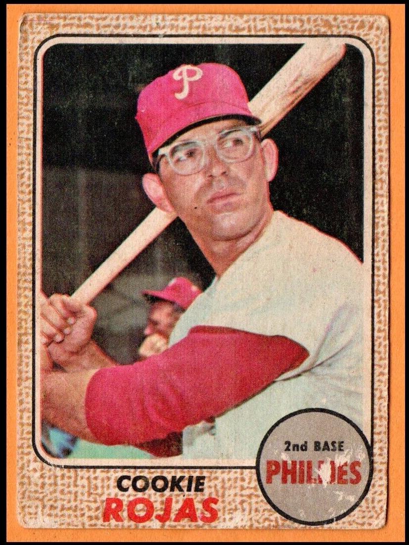 Cookie Rojas #39 Baseball Cards 1968 Venezuela Topps