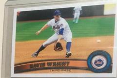 David Wright [Sparkle] #15 Baseball Cards 2011 Topps Prices