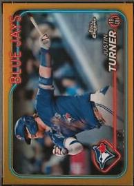 Justin Turner [Gold Refractor] #248