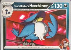 Team Rocket's Honchkrow [Ball] #127