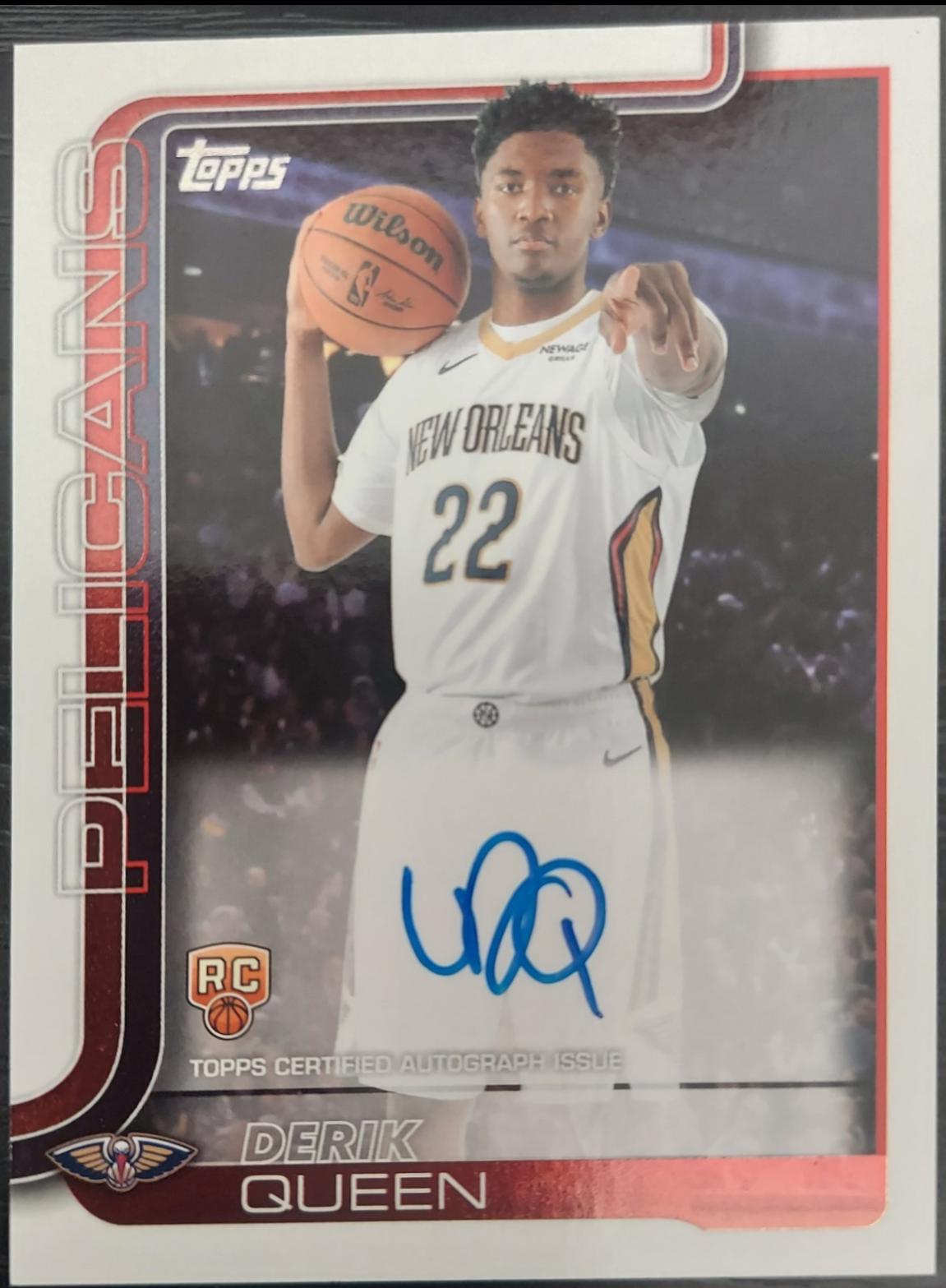 Derik Queen #TFRR-DQ Prices | 2025 Topps Flagship Real One Rookie