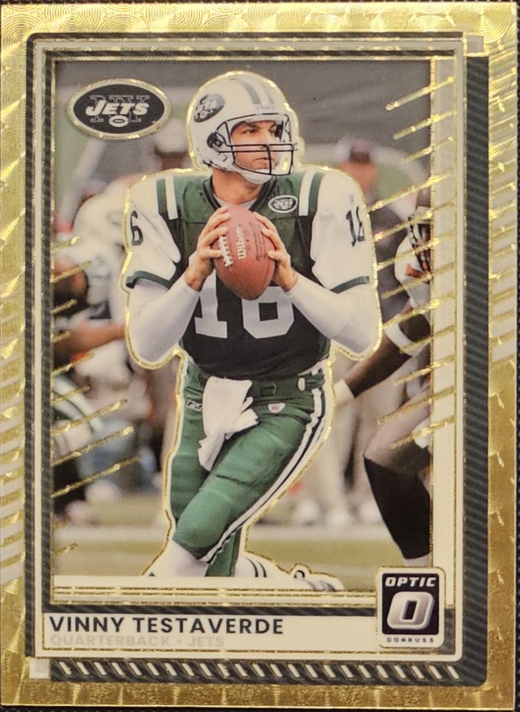Vinny Testaverde [Gold Vinyl] #159