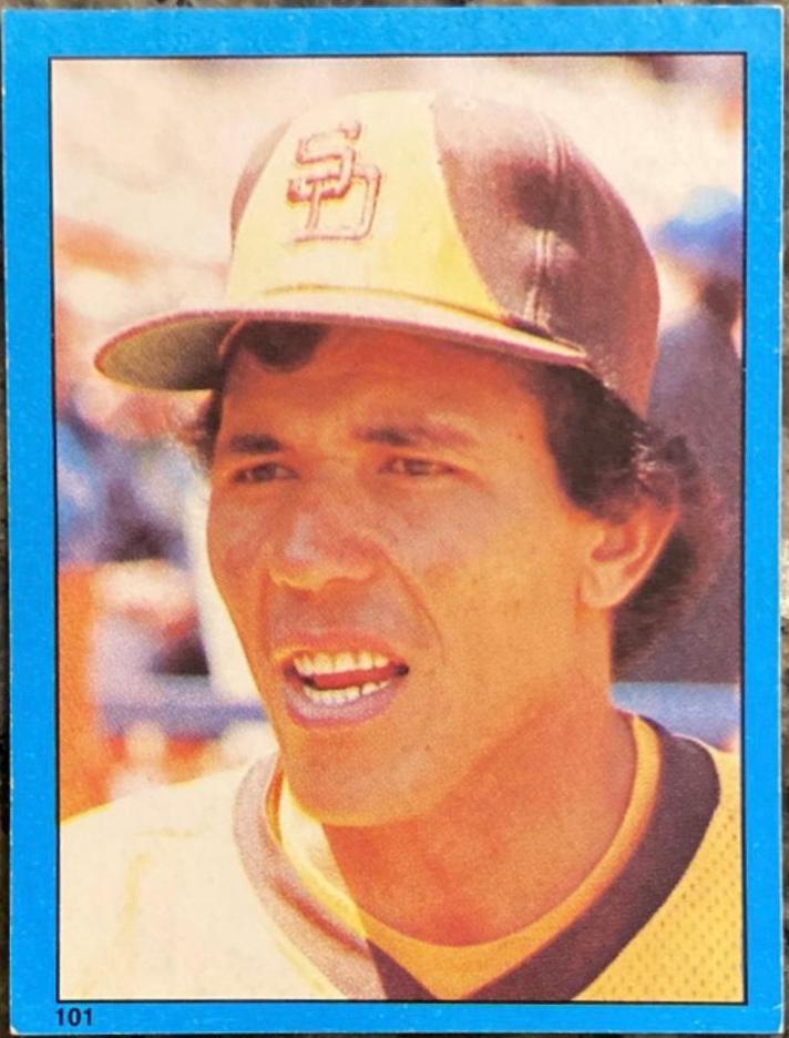 Luis Salazar #101 Baseball Cards 1982 Topps Stickers