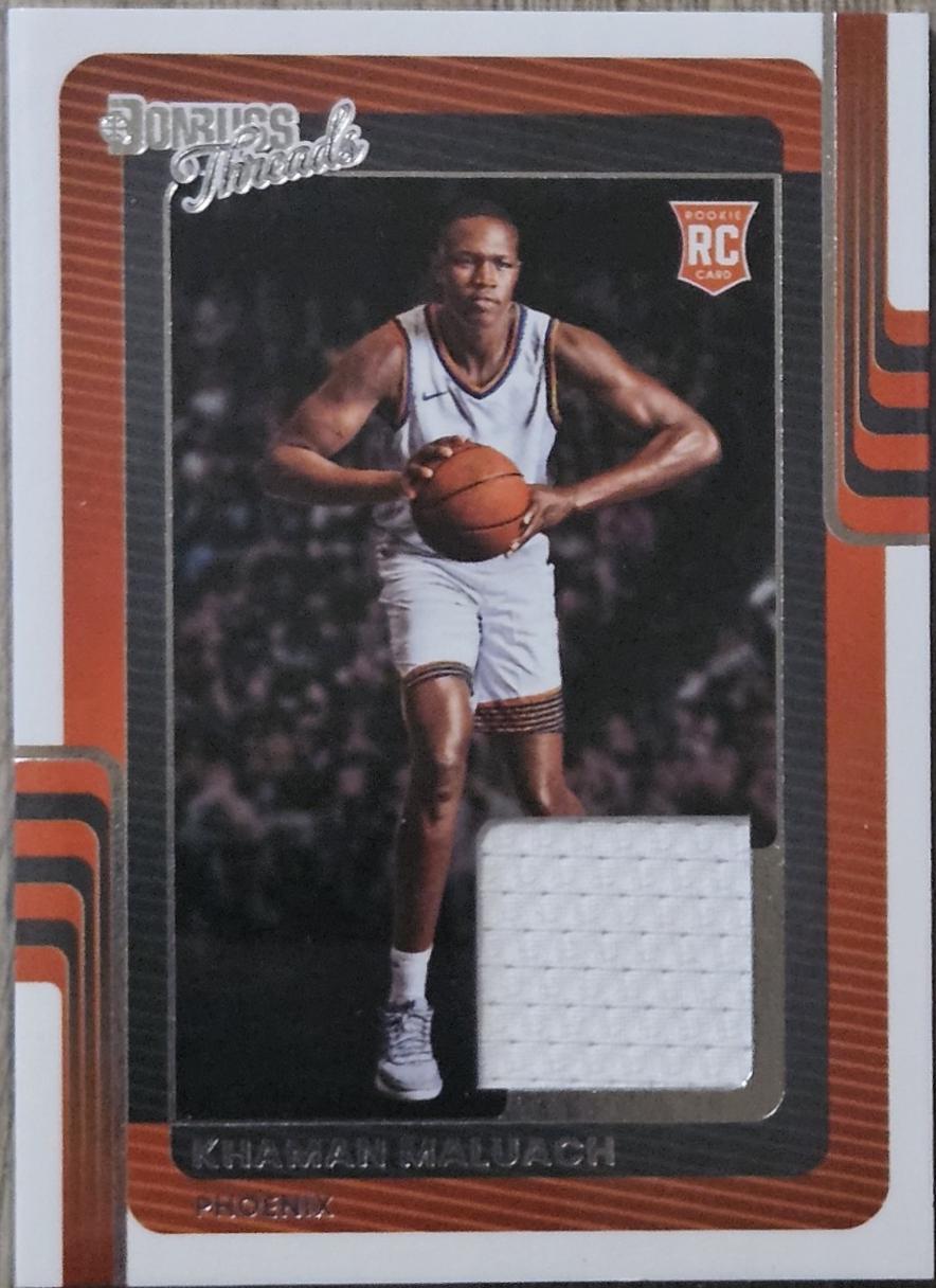 Khaman Maluach #36 2025 Panini Donruss Threads Basketball