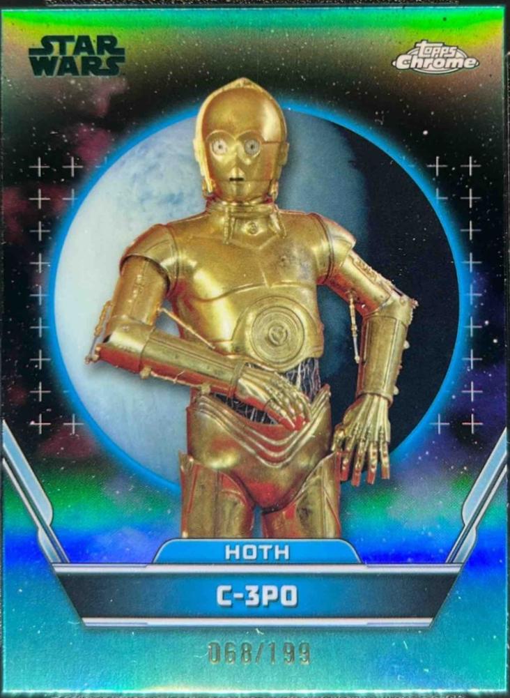 C-3PO [Aqua Refractor] #74 Prices | Star Wars 2024 Topps
