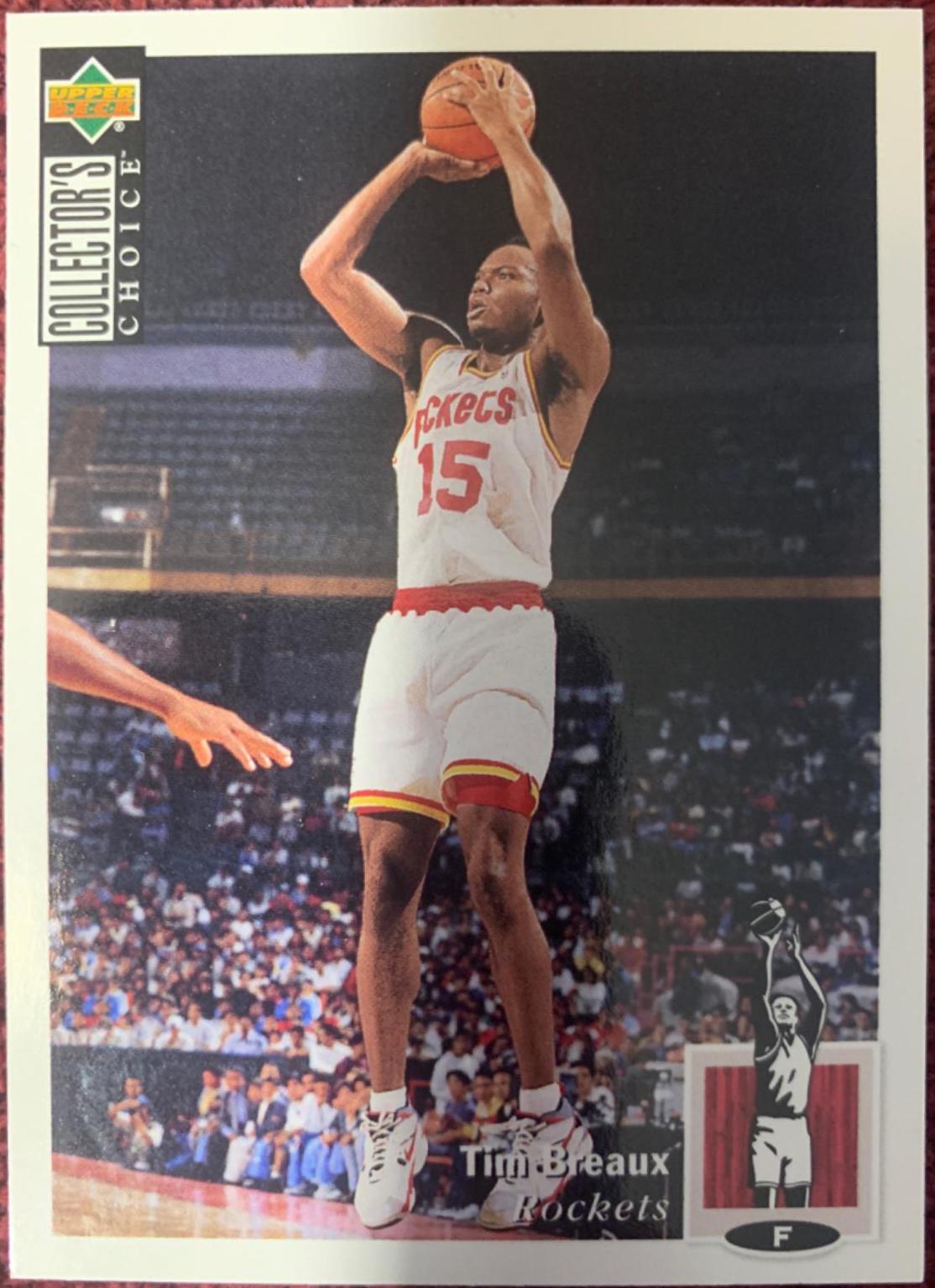 Tim Breaux #245 Basketball Cards 1994 Collector's Choice