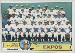 Expos Team #606 Baseball Cards 1979 Topps Prices