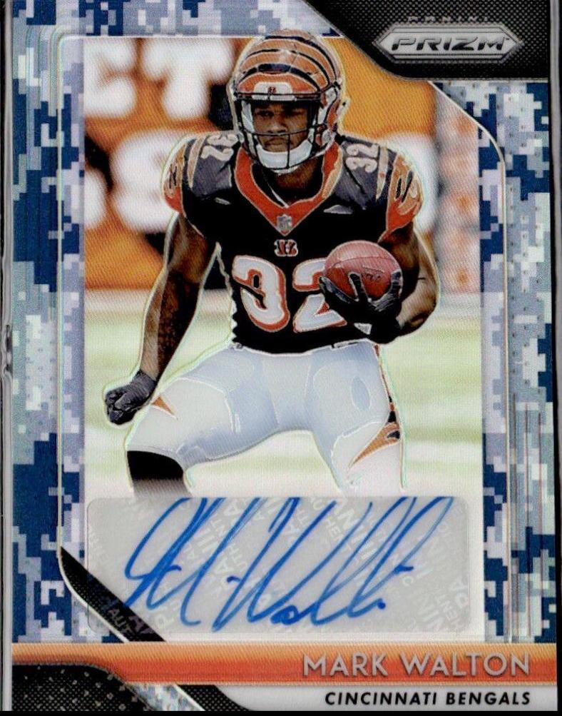 Mark Walton #31 2018 Panini Prizm Football Rookie Autographs
