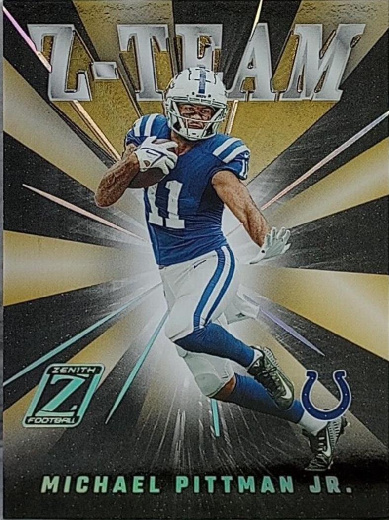 Michael Pittman Jr. #ZT-11 Football Cards 2022 Panini Zenith Z Team