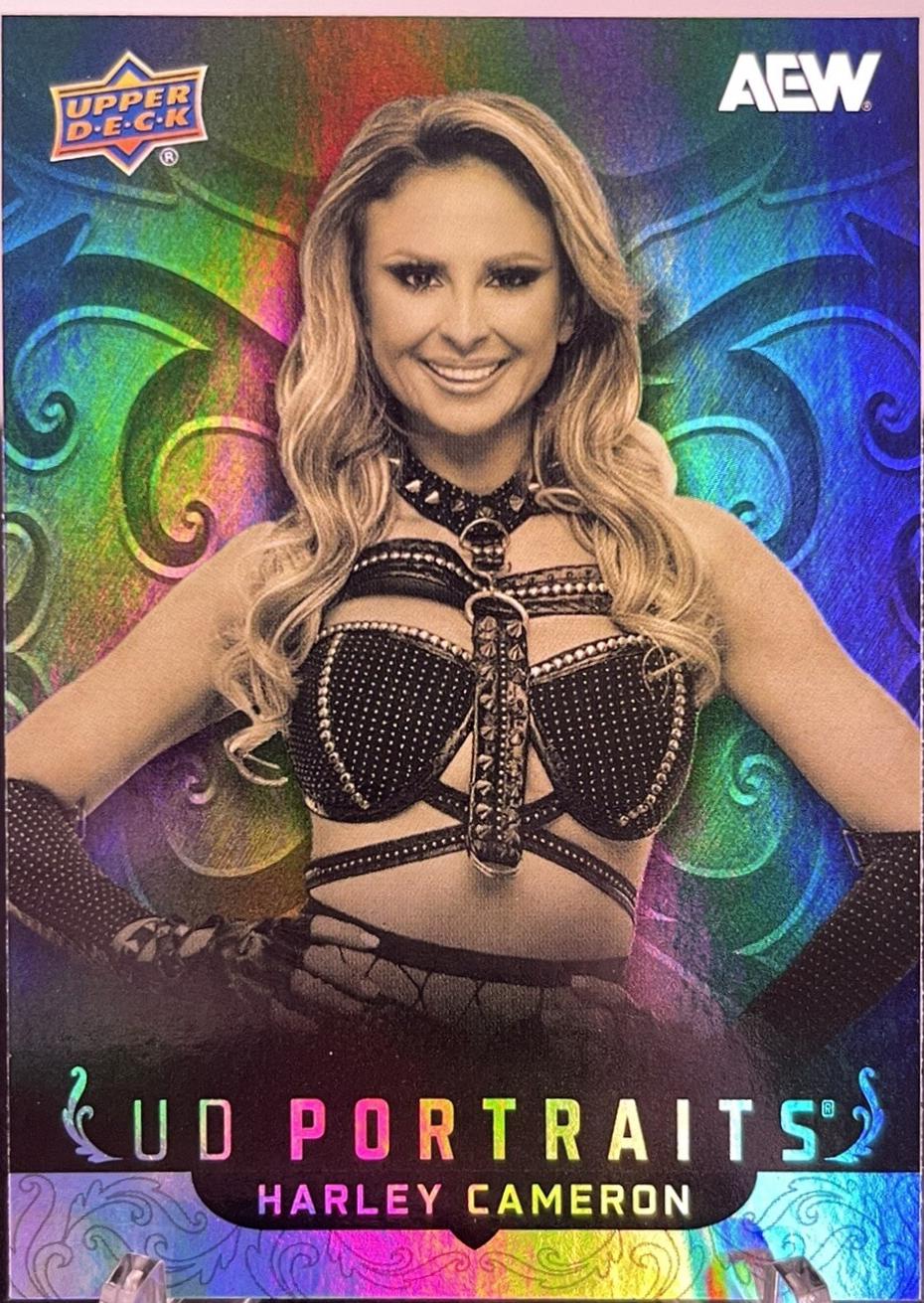 Harley Cameron #UDP-12 Wrestling Cards 2025 Upper Deck AEW Portrait
