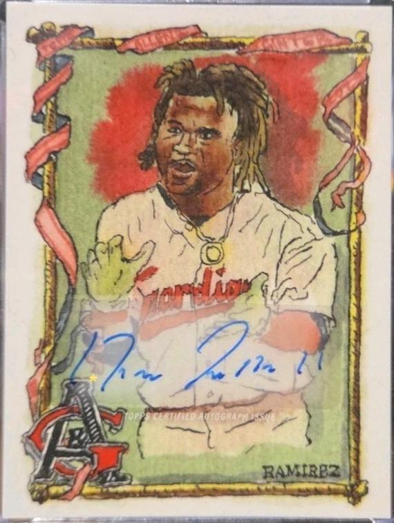 Jose Ramirez [Paint Splatter Back] #33A