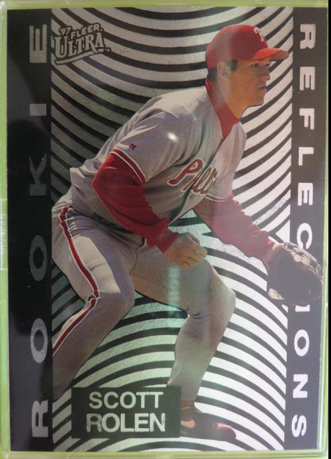 Scott Rolen #10 Baseball Cards 1997 Ultra Rookie Reflections