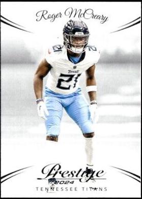 Roger McCreary #291 Football Cards 2024 Panini Prestige