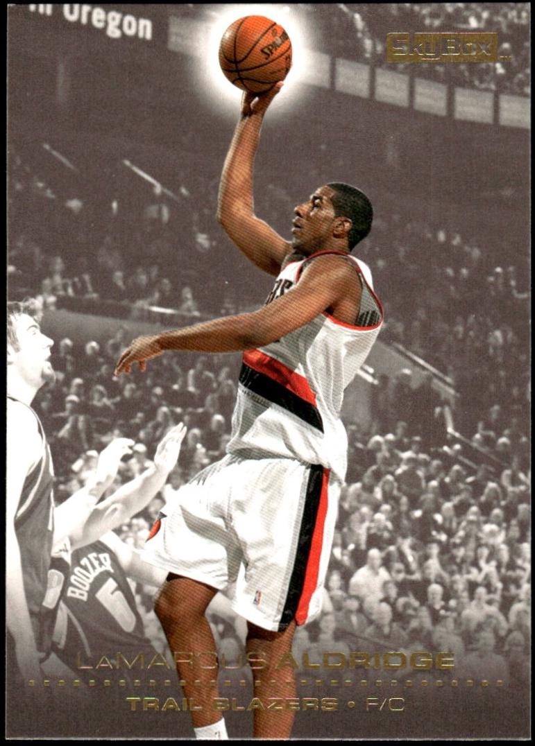 LaMarcus Aldridge #132 2008-09 SkyBox Basketball