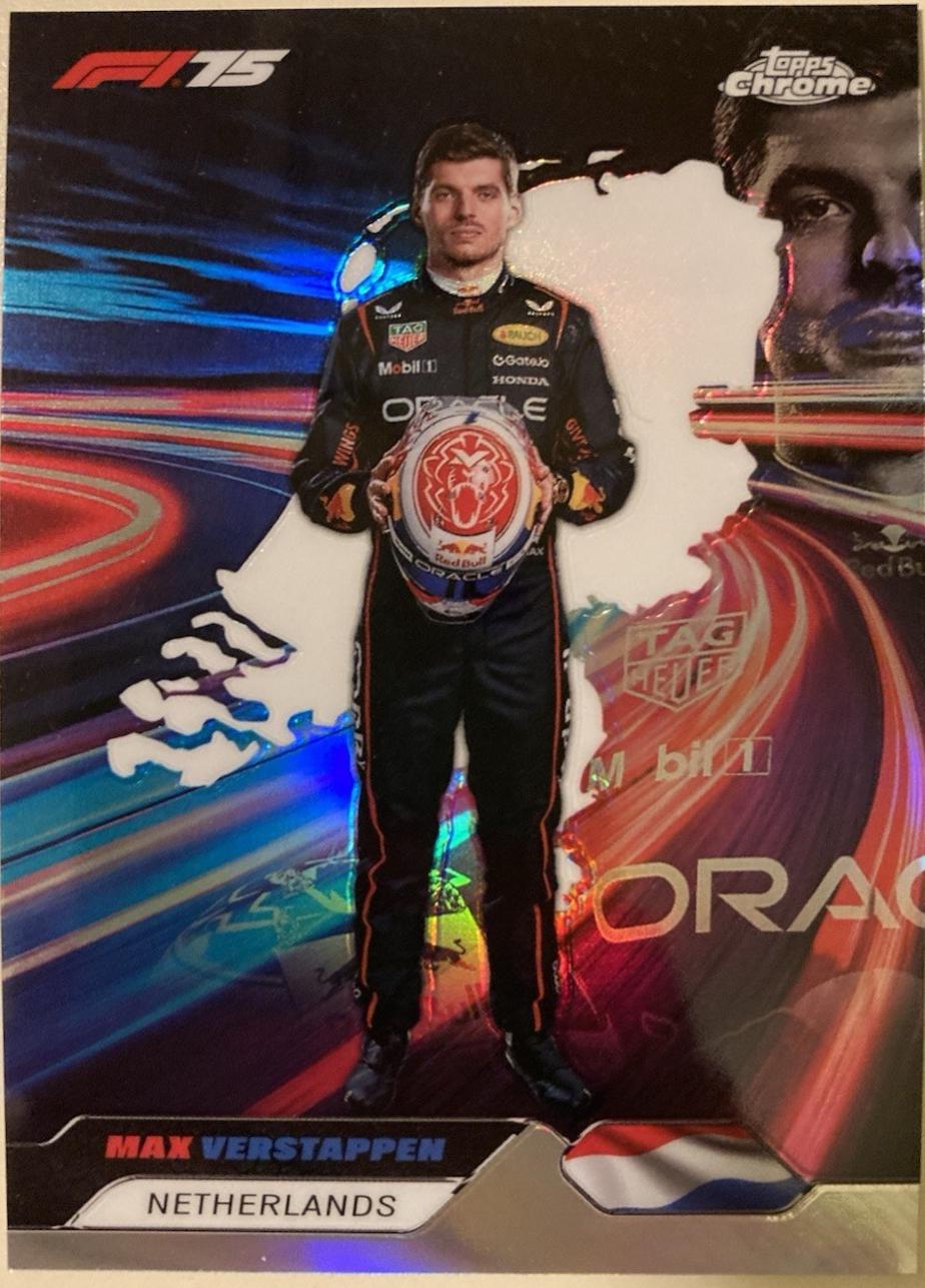 Max Verstappen #NN-1 Prices | 2025 Topps Chrome Formula 1 Neon