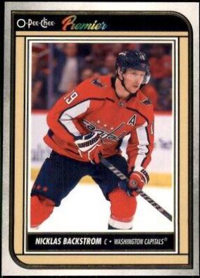 Nicklas Backstrom #P-42 2022 O Pee Chee Premier Hockey