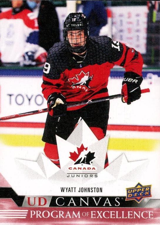 Wyatt Johnston #C264 2022-23 Upper Deck Hockey UD Canvas