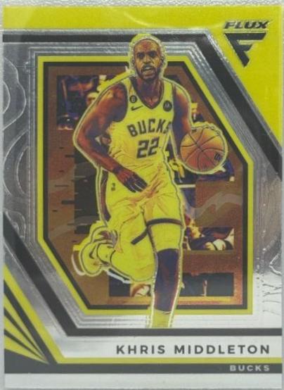 Khris Middleton #1 Basketball Cards 2022 Panini Flux