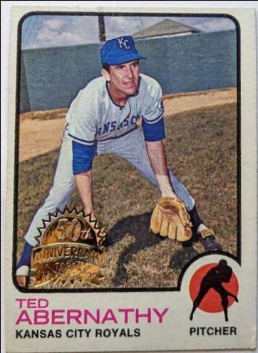 Ted Abernathy #22 Baseball Cards 2022 Topps Heritage 50th Anniversary Buyback