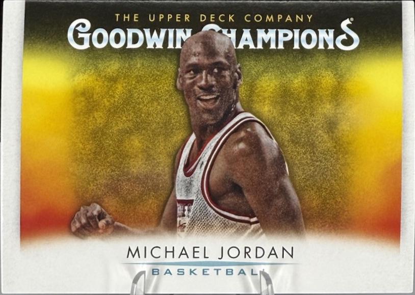 Michael Jordan #61 Basketball Cards 2021 Upper Deck Goodwin Champions