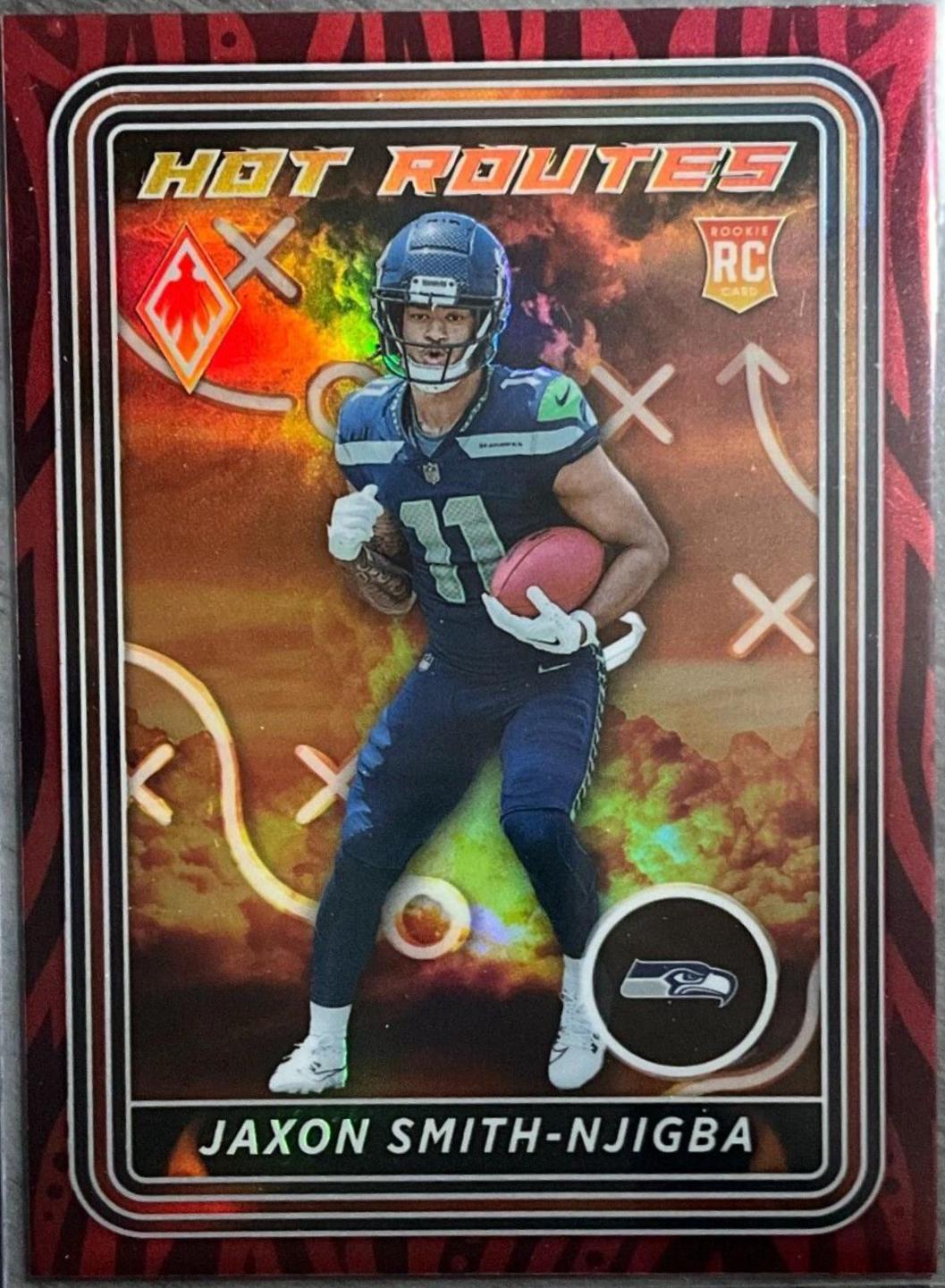 Jaxon Smith Njigba [Red] #HR-2 Prices | 2023 Panini Phoenix Hot