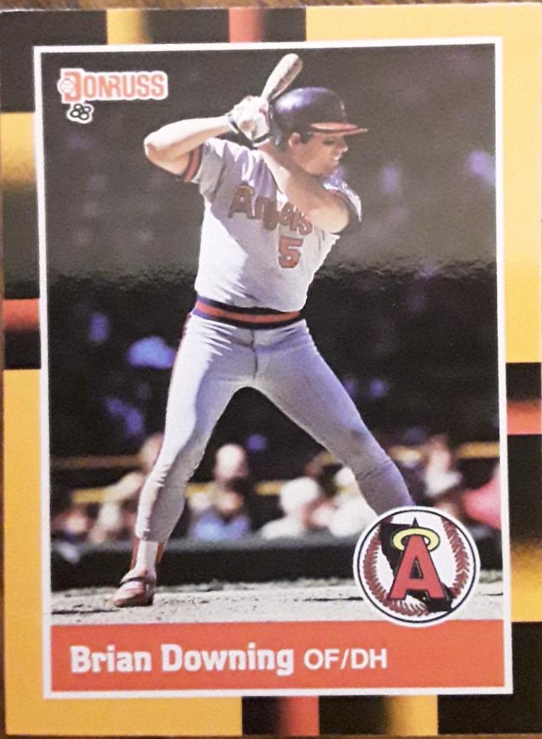 Brian Downing #27 Baseball Cards 1988 Donruss Baseball's Best