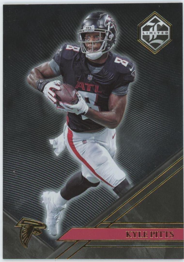 Kyle Pitts #7 Football Cards 2022 Panini Limited