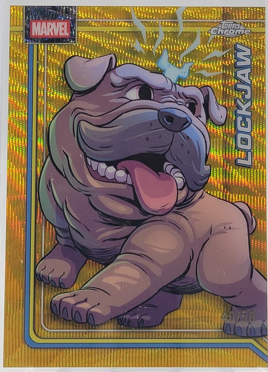 Lockjaw Gold Wave Refractor