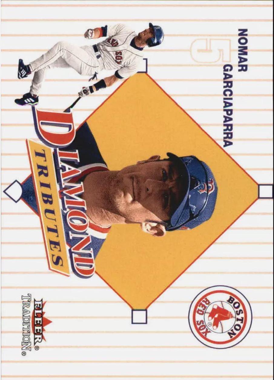 Nomar Garciaparra #5 Baseball Cards 2001 Fleer Diamond Tributes