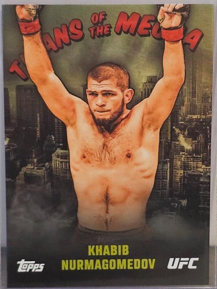 Khabib Nurmagomedov #TM-1 Ufc Cards 2024 Topps UFC NYC Titans of the Mecca