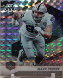 Maxx Crosby #110 Football Cards 2021 Panini Mosaic
