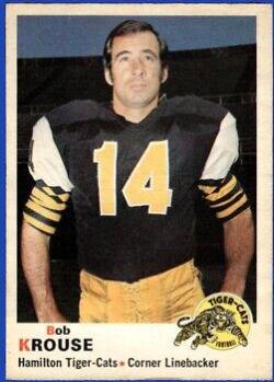 Bob Krouse #21 Football Cards 1970 O Pee Chee CFL
