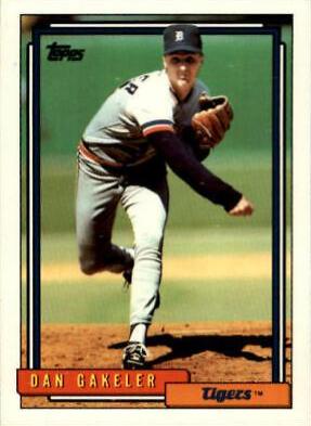 Dan Gakeler #621 Baseball Cards 1992 Topps