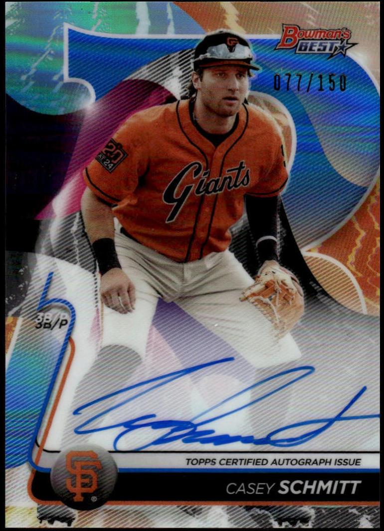 Casey Schmitt [Blue Refractor] #CS