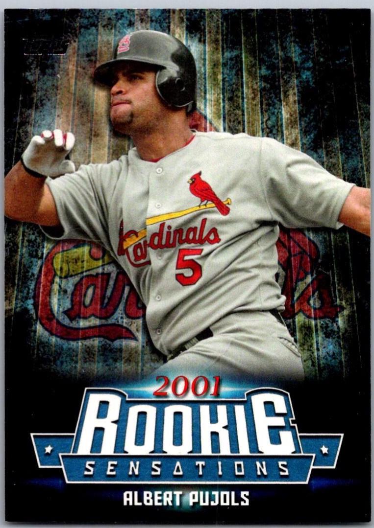 Albert Pujols #RS-21 Baseball Cards 2015 Topps Update Rookie Sensations