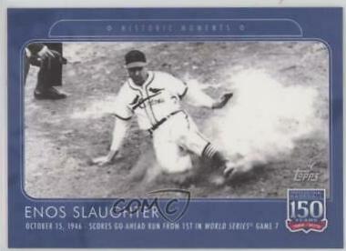 Enos Slaughter #29 Baseball Cards 2019 Topps 150 Years of Baseball