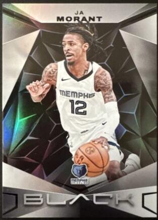 Ja Morant #6 Basketball Cards 2023 Panini Black