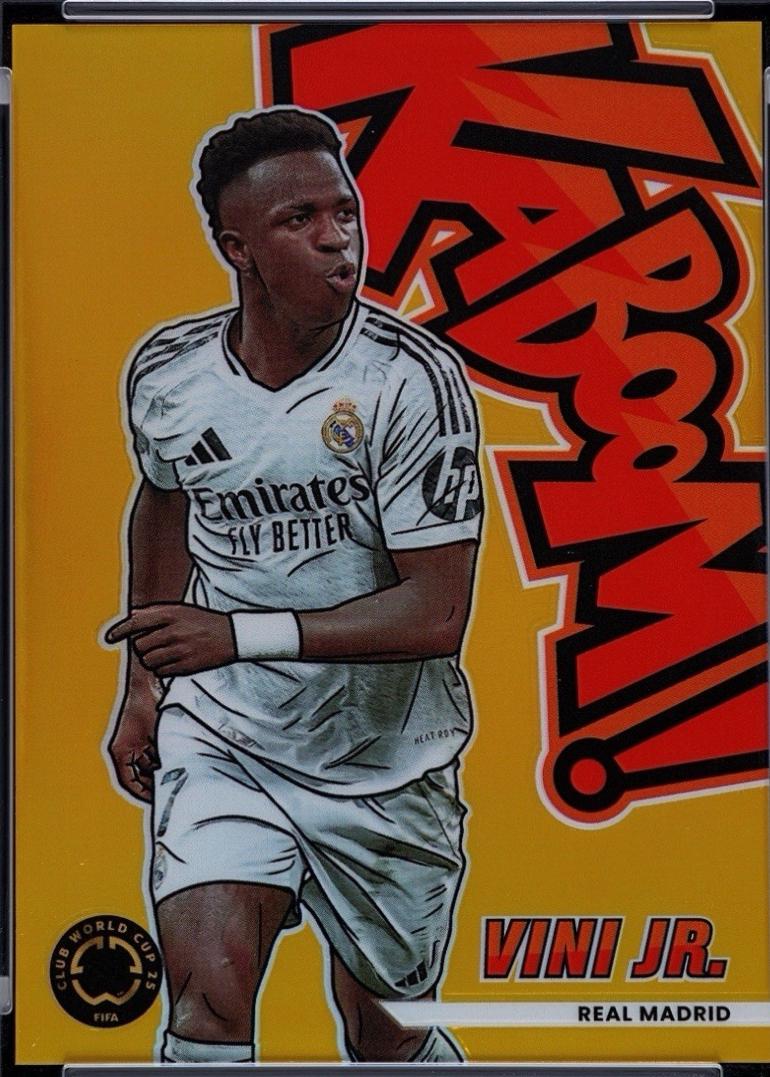 Vini Jr. [Gold] #20 Prices | 2025 Panini Prizm FIFA Club World Cup ...