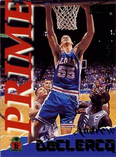 Andrew DeClercq #12 1995 Signature Rookies Prime Basketball