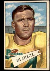 Joe Spencer #9 Football Cards 1952 Bowman Large Prices