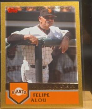 Felipe Alou Manager #T117 Baseball Cards 2003 Topps Traded