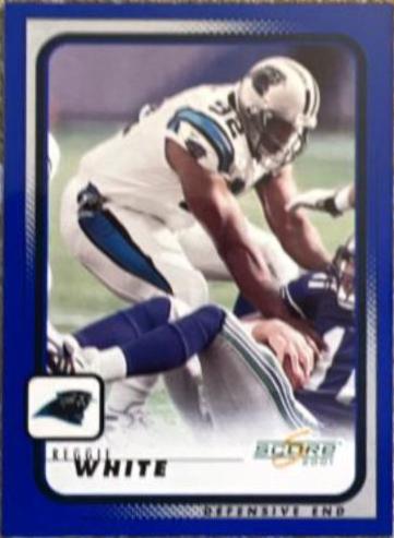 Reggie White #31 Football Cards 2001 Panini Score