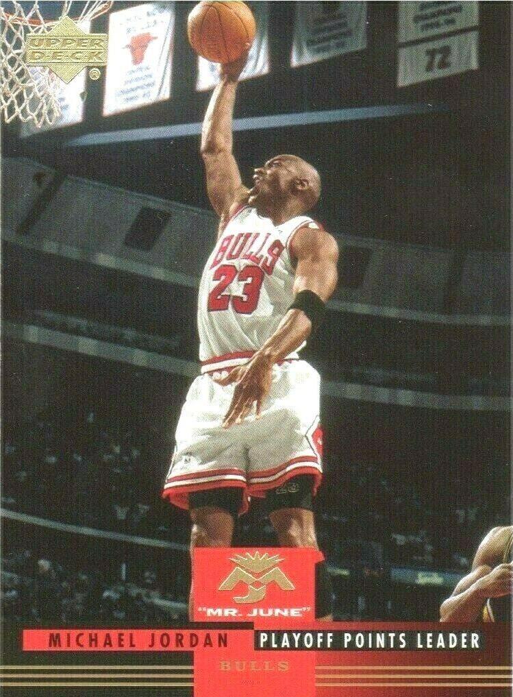 Michael Jordan #MJ-13 Basketball Cards 2008 Upper Deck Lineage Mr. June