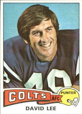 David Lee #361 Football Cards 1975 Topps