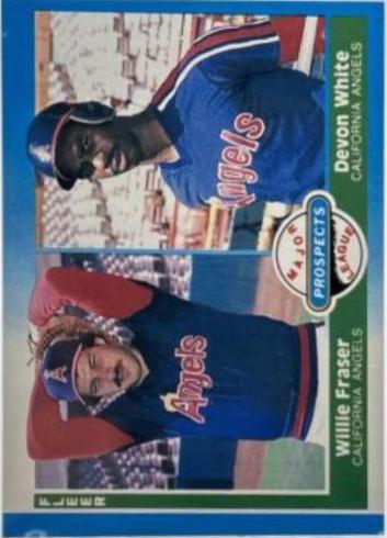 Devon White #646 Baseball Cards 1987 Fleer