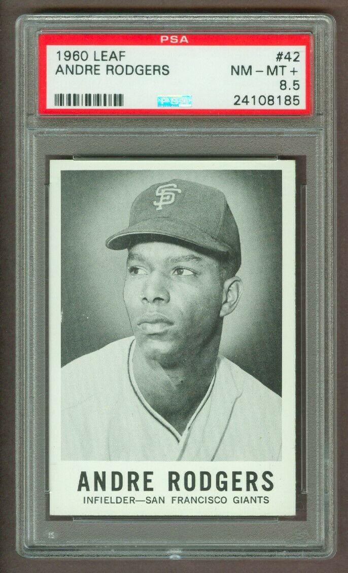 Andre Rodgers #42 Baseball Cards 1960 Leaf
