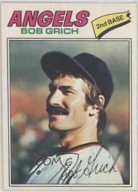 Bob Grich #28 Baseball Cards 1977 O Pee Chee