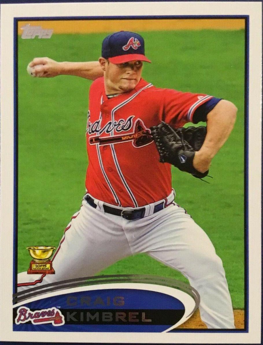 Craig Kimbrel #87 Baseball Cards 2012 Topps