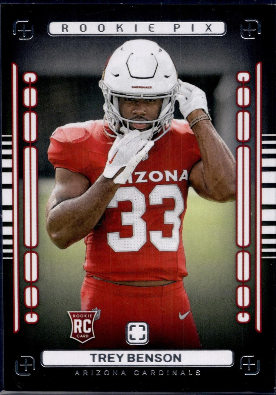 Trey Benson #12 Football Cards 2024 Panini Photogenic Rookie Pix